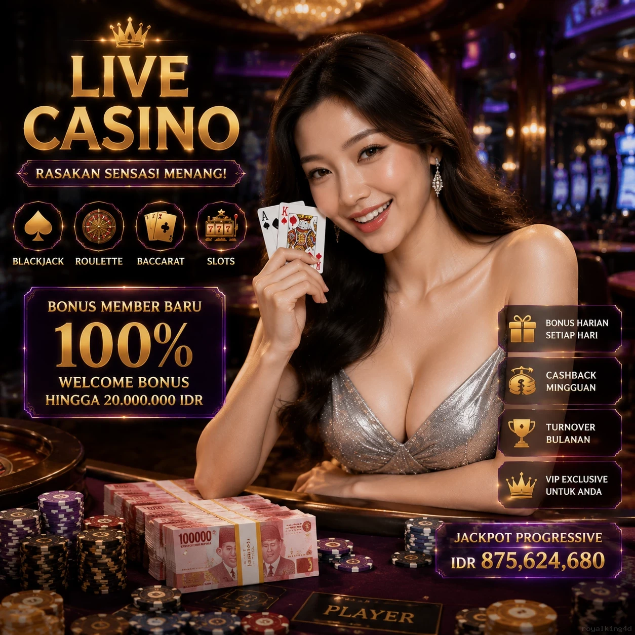 royalking4d APK — hemat kuota